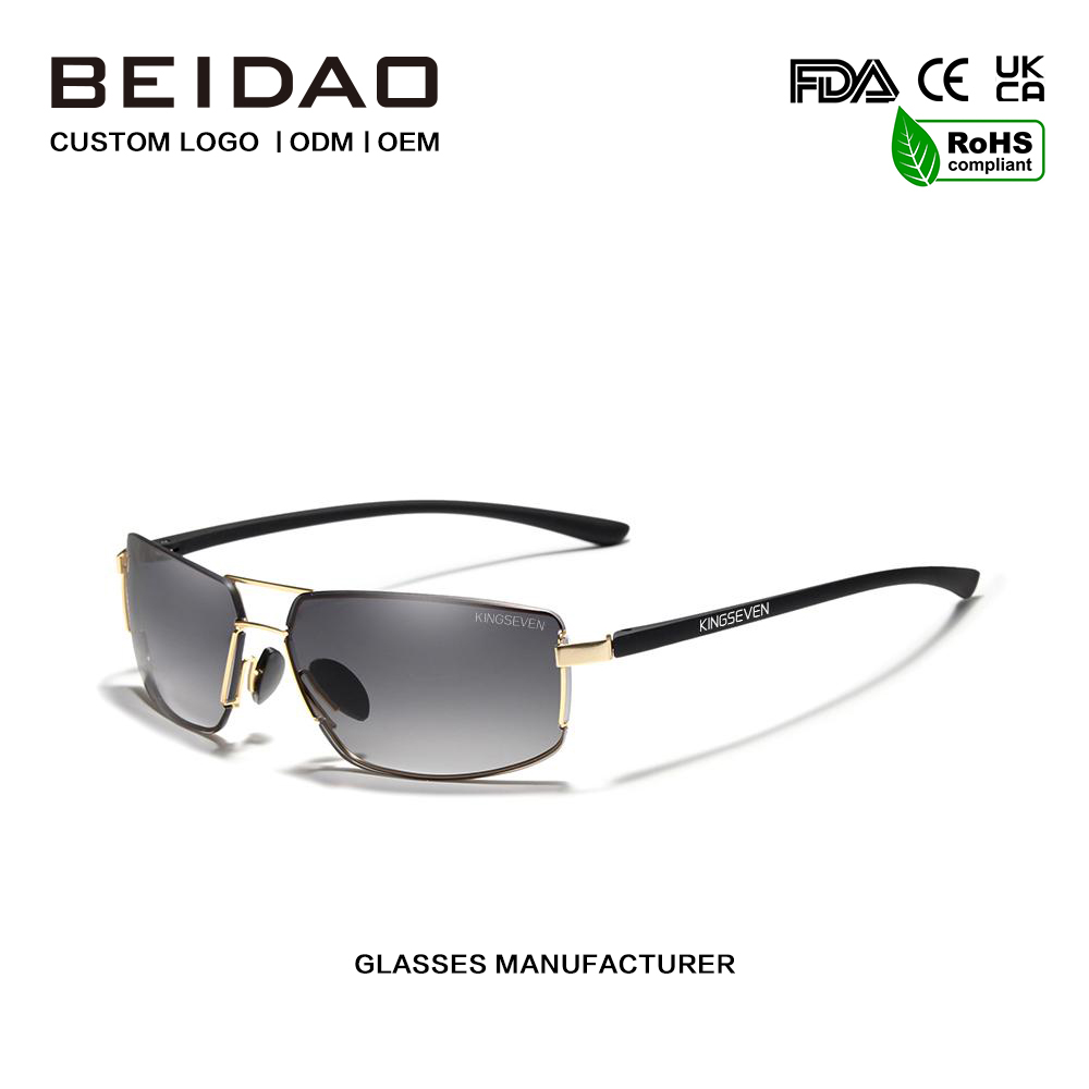 Hot Selling Fashion alumiini polarisoidut aurinkolasit