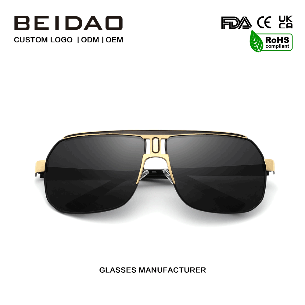 Modernit Big Alloy Frame UV400 -aurinkolasit