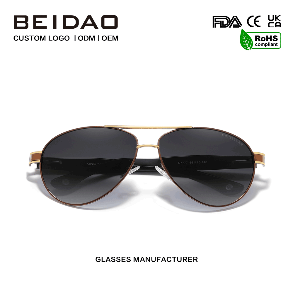 Polarisoidut UV400 Protection TAC-linssit Unisex-aurinkolasit